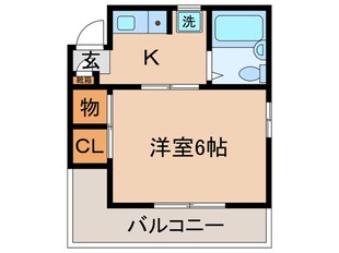 グリーンリーフの物件間取画像